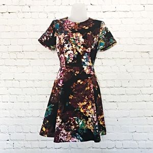 Vintage Style cold shoulder Dress